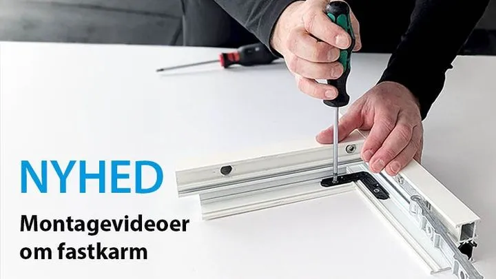 Rudeisætning i fastkarm i produktionen
